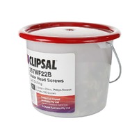 Clipsal 357WF22B | Self Drilling Washer Head Screws 10g x 22mm | Bucket: 500 additional image