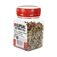 Clipsal 357WH12J | Self Drilling Washer Head Screws 8g x 12mm | Jar: 400 additional image