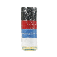 3M1610-RBOW3M | Vinyl Electrical Insulation Tape Rainbow 19mm x 0.16mm x 20m 10 Pack additional image