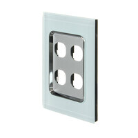 CLIPSAL SATURN 4034VHOM | 4 Gang 30 Series Grid And Surround (Ocean Mist) additional image