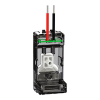 Clipsal 40PWSA-EA | Solis Wiser Push Button Adaptor | Ebony Aluminium additional image