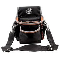 Klein Tools 5243 | Tradesman Pro™ 15 Pocket Tool Pouch (Black & Orange) additional image