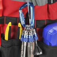 Bordo 5330-1-4QC | Carabiner Hook with 5 x 1/4" Quick Change Hex Holders additional image