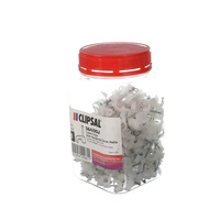Clipsal 564/00J | .75 mm Cable Clip Moulded | White | 300 JAR additional image