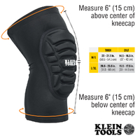 Klein Tools 60592 | Lightweight Knee Pad Sleeves | L/XL additional image