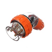 NLS 66PA432 | 4 Round Pin 32Amp Angled Plug IP66 | 30627 additional image