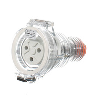 NLS 66SCS320 | 3 Round Pin 20Amp Extension Socket IP66 | 30524 additional image