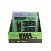 Bristol BTW4MAK | 4 Piece Multitool Blade Set with Bonus Adaptor additional image