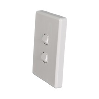 Clipsal C2032VA-WE | 2 Gang Switch 10Amp (Classic Series) | White additional image