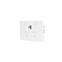Legrand ED777USBN2ACWE | Excel Life 10A Double Powerpoint With Type A+C Charger additional image