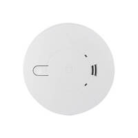 Brooks EIB146E | Photoelectric 230 Volt Smoke Alarm with 9 Volt Alkaline battery additional image