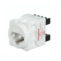 Legrand EMRJ45C6WE | Mechanism Data Cat 6 RJ45 White Excel Life additional image