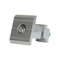 Clenergy ER-IC-ST35-G | PV-ezRack 35mm Inter Clamp Aluminium with Grounding Pin | Silver additional image