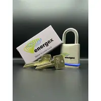 Energex EXFCK-2 | Energex Flat Clasp Kit Double Door Clasp and Padlock With 2 Key | Stainless Steel (SE-QLD ONLY) additional image