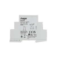 Hager EZD100 | Delay On Time Relay 24-240V AC/DC | 50ms-100h additional image