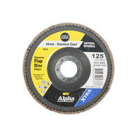 Alpha GFDGS12560 | Zirconia Flap Disc 125mm Grit Z60 Type 29 | Single Buy additional image