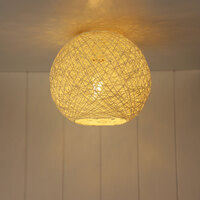 Oriel OL2593WH | KONO DIY 250mm Spherical String Shade | White additional image
