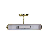 Oriel OL50800BP | Picture Light Indoor Plated Wall Light | Brass additional image