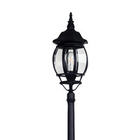 Oriel OL7669BK | Highgate Traditional Outdoor Post Light 224cm | Black additional image