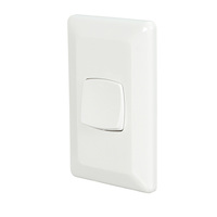 Clipsal P2031VA | 1 Gang Switch 10Amp 250v White (P2000 Series) additional image
