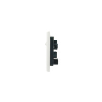 4 Gang slimline power point 10 Amp | White | PO410-L additional image