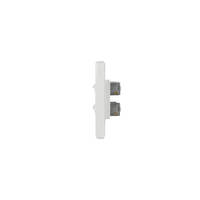 Trader Puma PUSWV4G66FLHH | 4 Gang 16A Fan Light Heat Switch Plate additional image