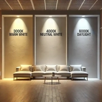 SAL Wave S9065TC-MP-S | 3/6/9W Downlight Tri Colour LED With Sensor | White | 92MM Hole additional image