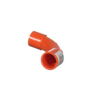NLS SB020 | 20mm Orange Heavy Duty PVC Standard Bend 90° additional image
