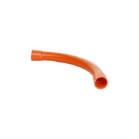 25mm Sweep Bend 90 degree Orange Heavy SWB25-90 PVC additional image