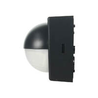 Theben THELUXA-R180-BK | Outdoor Wall PIR Motion Detector 180° IP55 | Black additional image