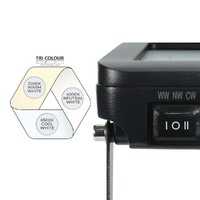 ILD XFLE30 | Hurricane 30W LED Floodlight 3000 Lms IP65 IK08 | Tri-Colour 3000K-4000K-6500K | Black additional image