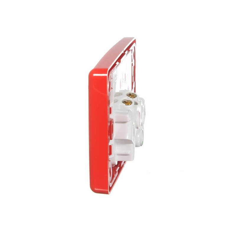 Clipsal by Schneider Electric CLIPSAL 2025RD 10Amp RED Double Power