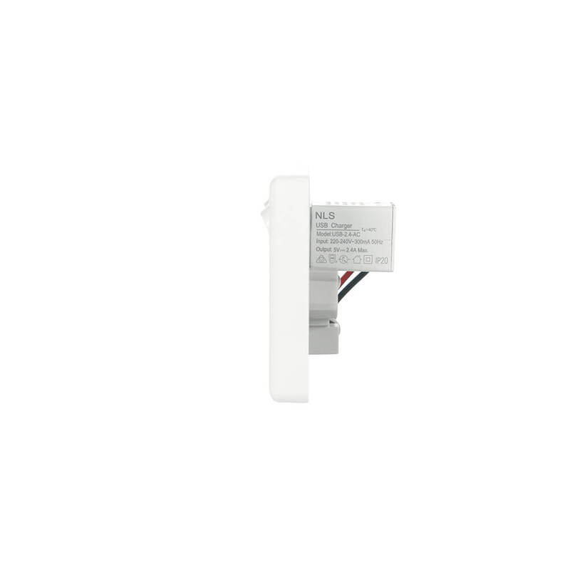 NLS 30857 | Double Power Point 10Amp with Dual 3 Amp USB-A and USB-C ...