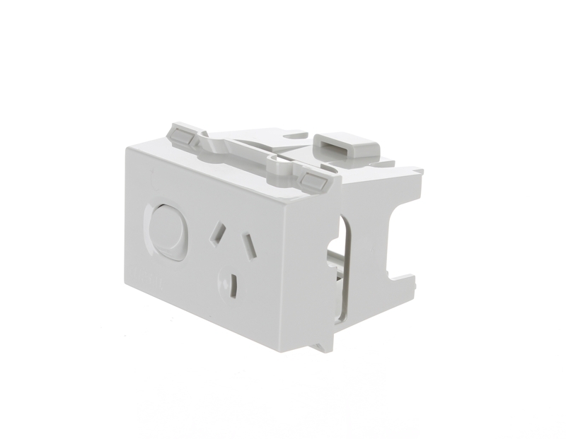 10 Amp Din Mounted GPO (Double Pole) Clipsal 4SSO15D