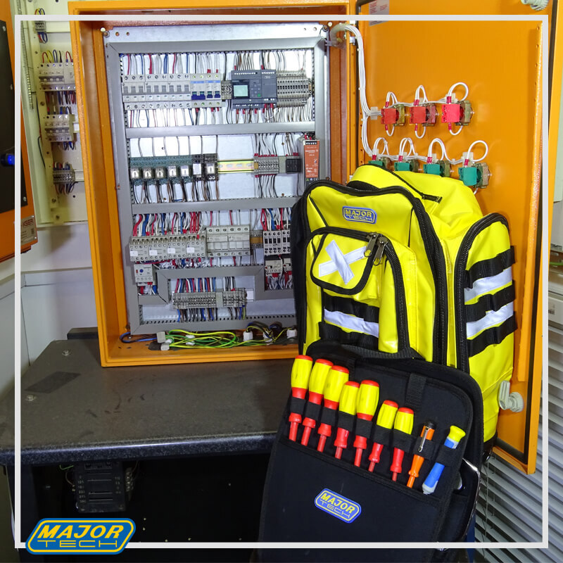 Major Tech TBP7-9 | 1000V Tool Backpack | 22 Tools