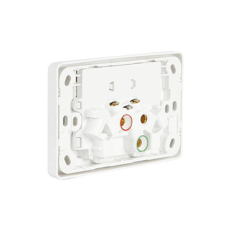 Clipsal 2025WE Double power point GPO 10Amp White (2000 Series)