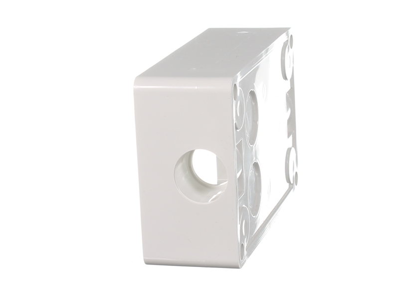 Clipsal 238WE Solid Mounting Block 30MM Deep White