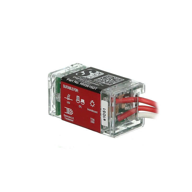 Cabac - Digital 2 wire Premium Push Button Digital Dimmer | HNS616DT