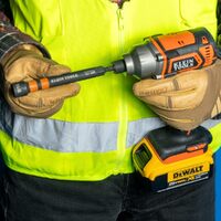 Klein Tools A-32950 | Hollow Magnetic Ratcheting Power Nut Drivers | 6-Sizes additional image