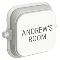 Clipsal Iconic SD-CUSTOM-TEXT-VW | Design Your Own Custom Engraved Text Dolly Rocker | Vivid White additional image