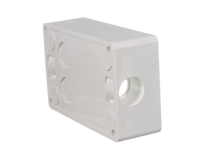 Clipsal 238WE Solid Mounting Block 30MM Deep White