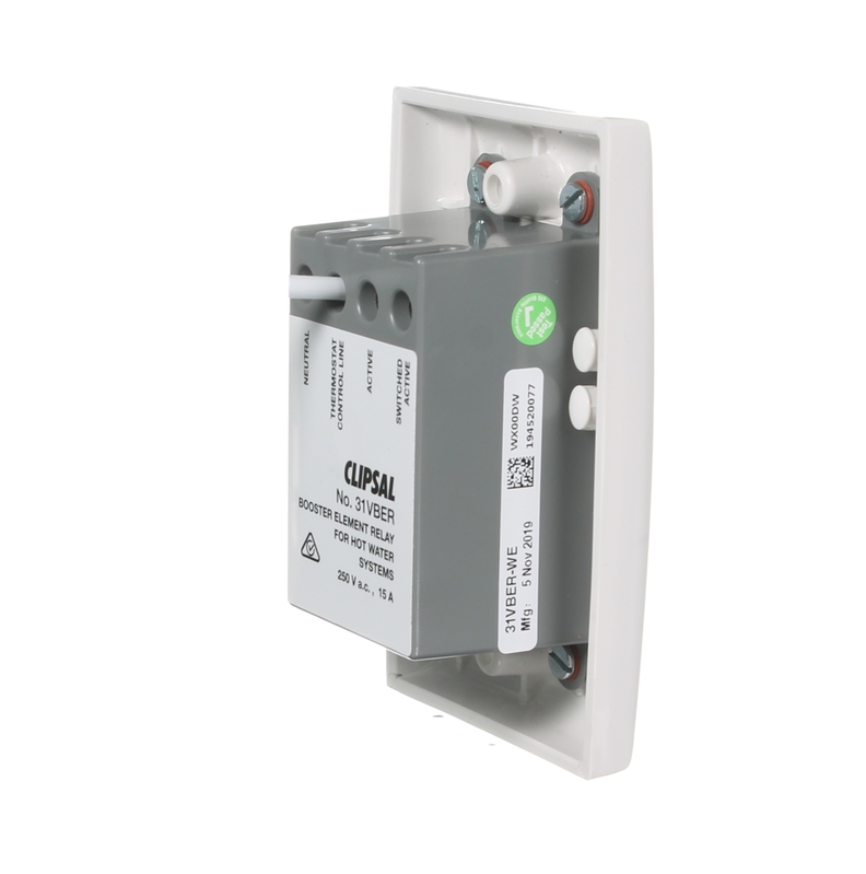 CLIPSAL 31VBERWE Solar Hot Water Booster Switch