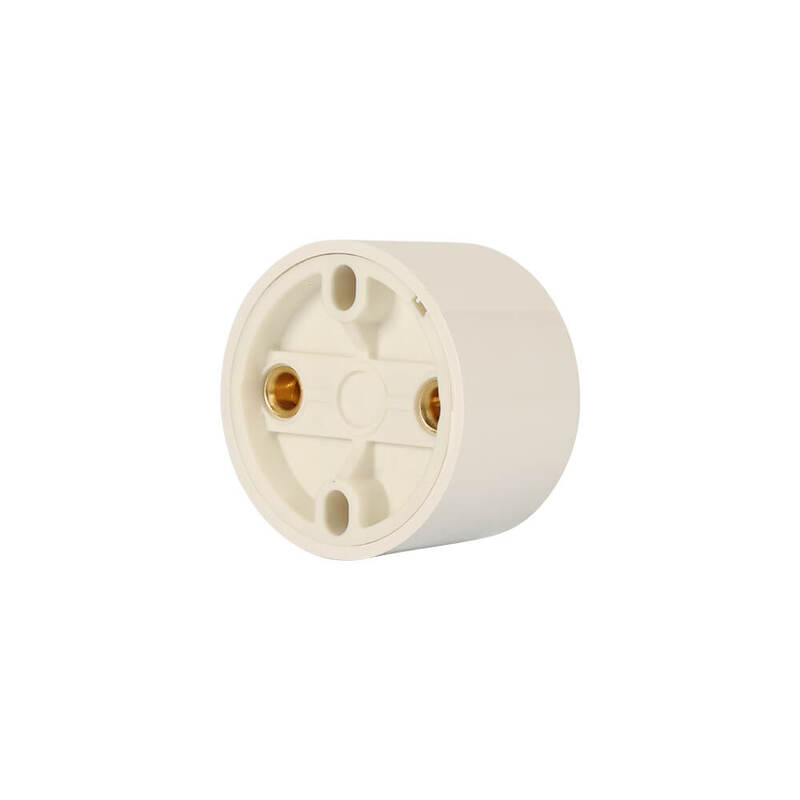 Clipsal 402-WE | Surface Socket 2-Pin Parallel 10A | White