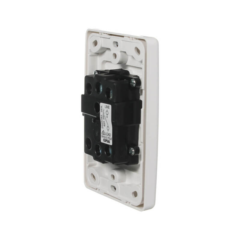 Clipsal 2031/45WE 45Amp Stove Isolator White 2000 Series
