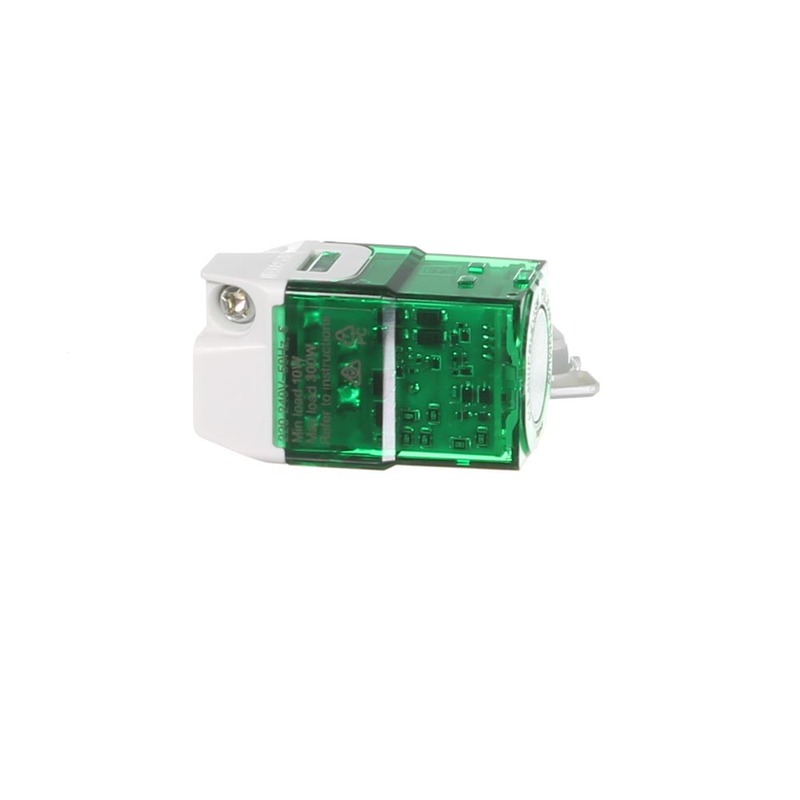 Clipsal Iconic 41E300PBUD2SMVW Universal Dimmer mechanism, Push