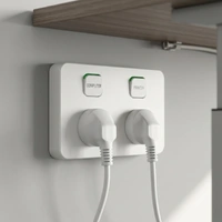 Clipsal Iconic CUSTOM-3025-VW | Custom Engraved Double Power Point GPO 10 Amp | Vivid White additional image