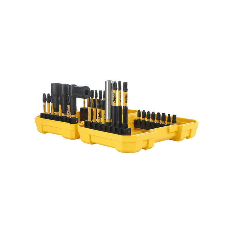 Alpha TMDSET-33 | ThunderMax Impact Driver Bit Set With Case | 33 Piece
