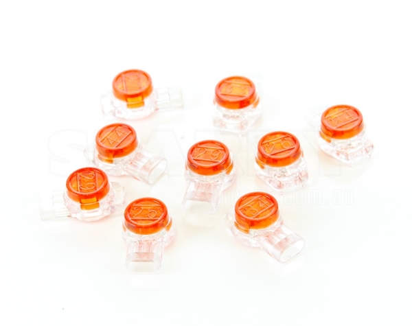 Scotch Locks 3 wire connector | Gel Filled 3 wire RED (per 100) | 005.002.0086 main image