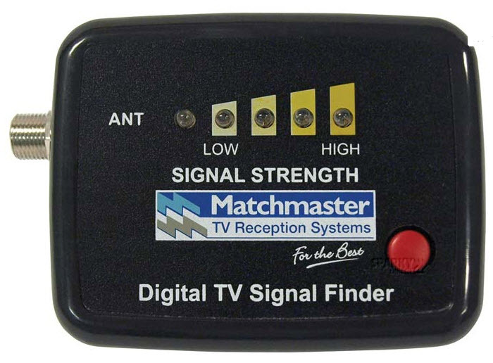 MATCHMASTER 12MMDF02 Digital TV Signal Finder Matchmaster