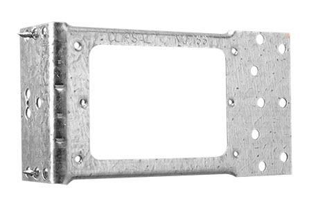 CLIPSAL 155N | Horizontal Metal Mounting Bracket with Fixing Nails main image